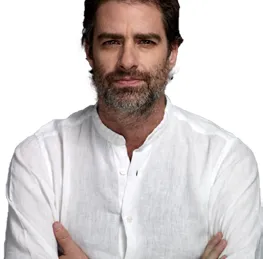 Retrato de José Andrés Murillo, filósofo e diretor da Fundación para la Confianza.